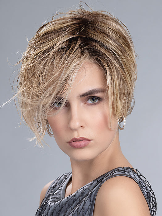 Bernstein Rooted 12.26.27 | Lightest Brown and Light Golden Blonde with Light Honey Blonde Blend and Shaded Roots