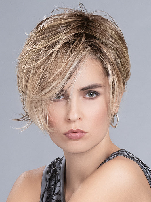 Bernstein Rooted 12.26.27 | Lightest Brown and Light Golden Blonde with Light Honey Blonde Blend and Shaded Roots