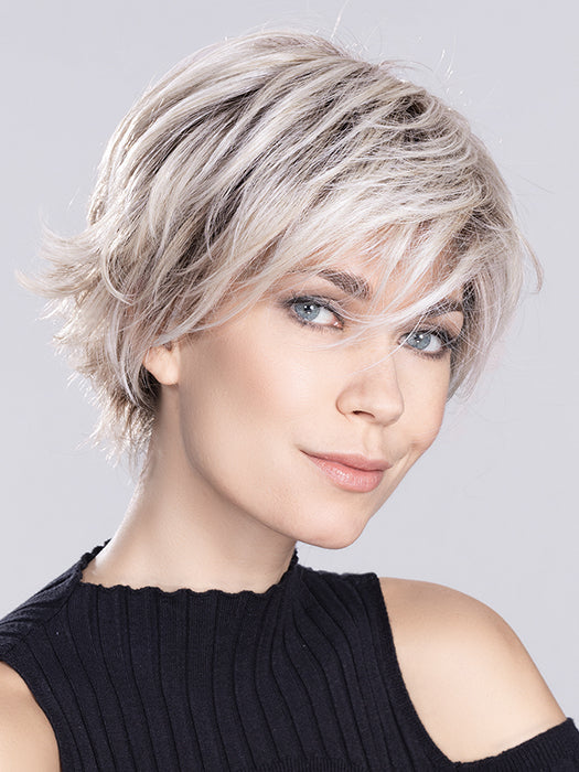 Relax in Metallic Blonde Rooted 60.101.51 | Pearl White, Pearl Platinum with Dark and Lightest Brown and Grey Blend with Shaded Roots