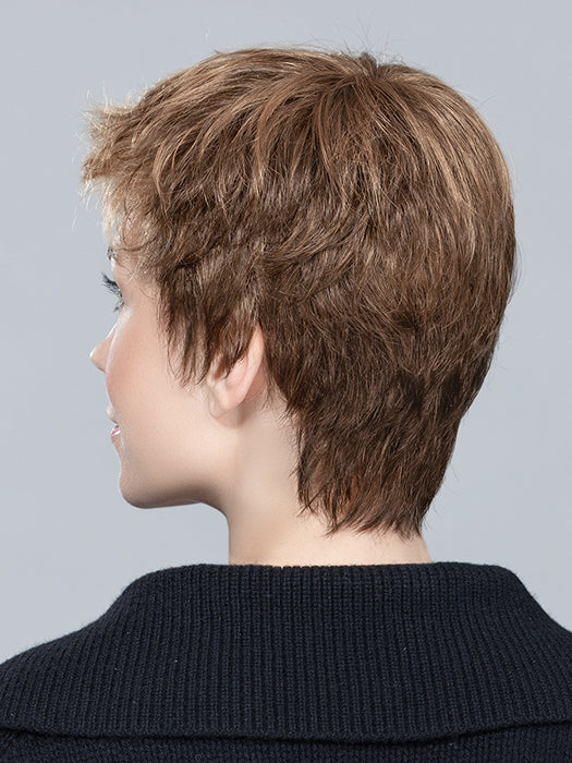 Mocca Lighted 830.31.19 | Medium Brown Blended With Light Auburn And Light Reddish Auburn With Light Honey Blonde With Highlights Throughout And Concentrated In The Front