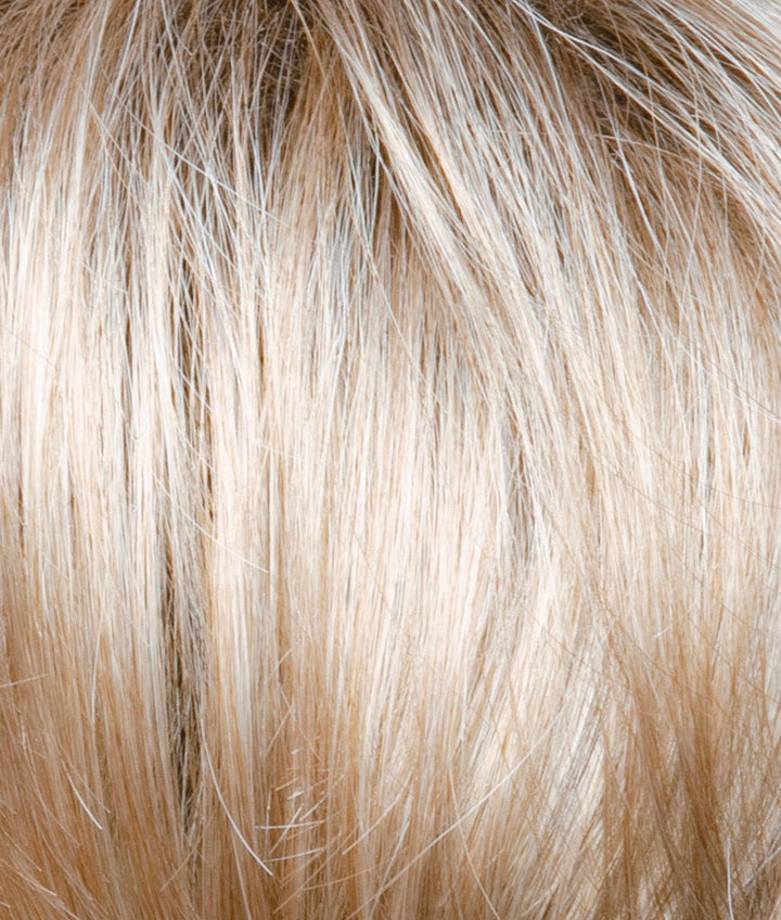 Sandy Mink | Sandy Mink is a medium cool brown root at the base, followed by cool cream blonds. It has very fine weaves of sandy tones with a truffle hue, making it an elegant and classy multi-toned color.