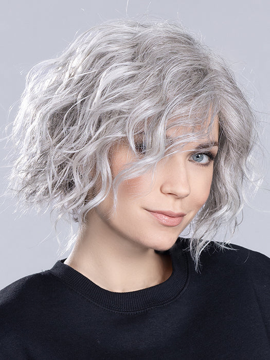 Snow Mix 60.56.58 | Pearl White, Lightest Blonde, and Black/Dark Brown with Grey Blend