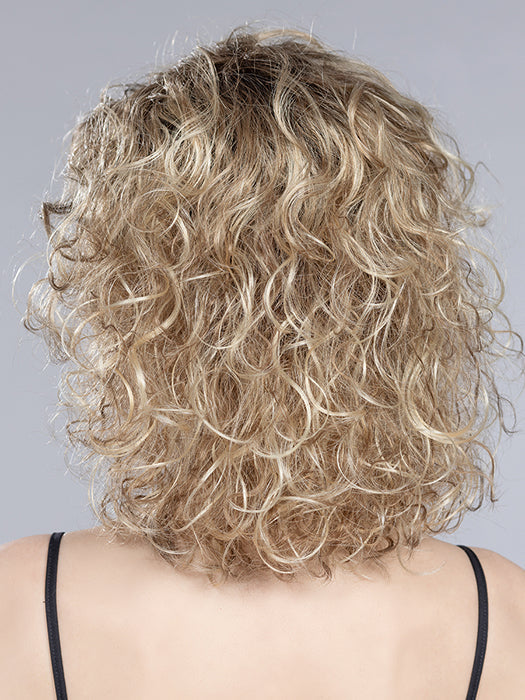 Sandy Blonde Rooted 22.26.14 | Light Neutral Blonde and Light Golden Blonde with Medium Ash Blonde Blend and Shaded Roots