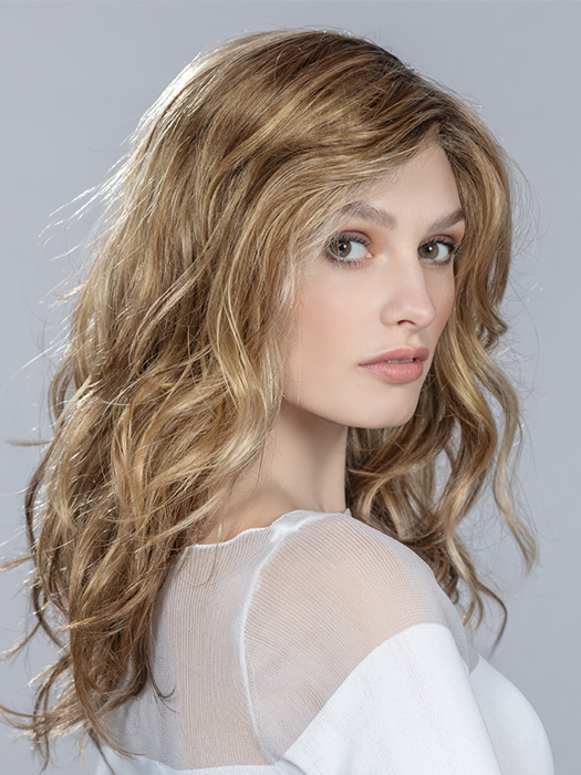 Bernstein Rooted 12.26.19 | Lightest Brown and Light Golden Blonde with Light Honey Blonde Blend and Shaded Roots