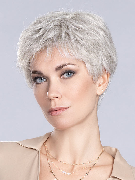 Time Comfort in Silver Mix 60.56 | Pearl White and Grey with Lightest Blonde Blend