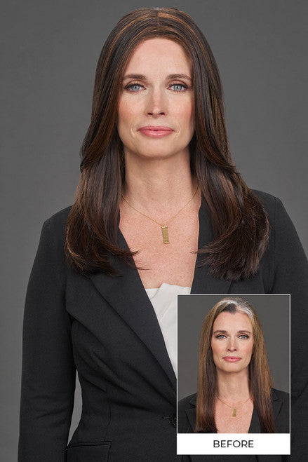 Top Trend Lace HD Straight 18"