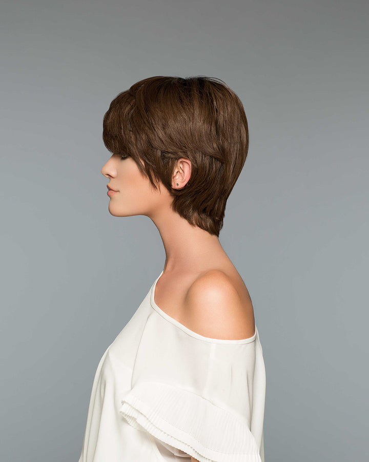 110 Lori - Petite Mono Top Human Hair Wig - Human Hair Wig