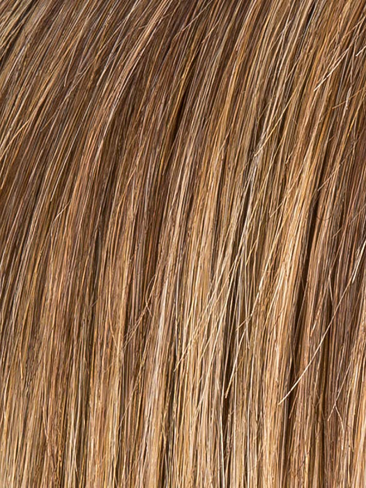 Bernstein Rooted 12.26.27 | Lightest Brown, Light Golden Blonde, and Dark Strawberry Blonde Blend with Shaded Roots