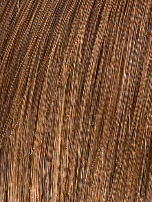 Mocca Rooted 8.30.27.12 | Medium Brown Blended with Light Auburn and Dark Strawberry Blonde with Lightest Brown Blend and Shaded Roots