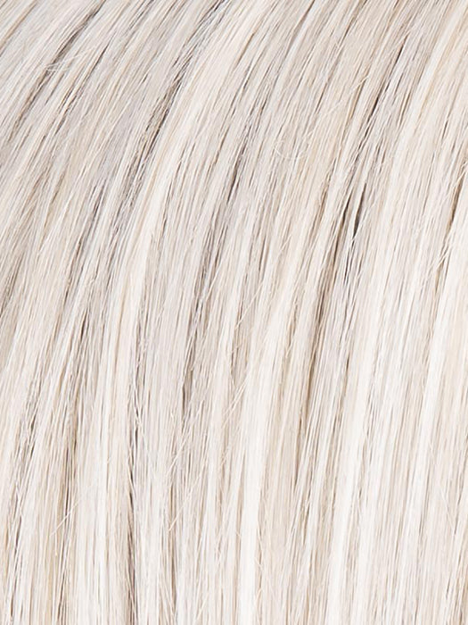 Silver Blonde Rooted 60.23 | Pearl White and Lightest Pale Blonde Blend with Shaded Roots