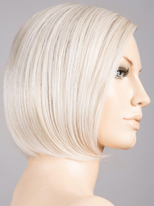 Silver Blonde Rooted 60.23 | Pearl White and Lightest Pale Blonde Blend with Shaded Roots