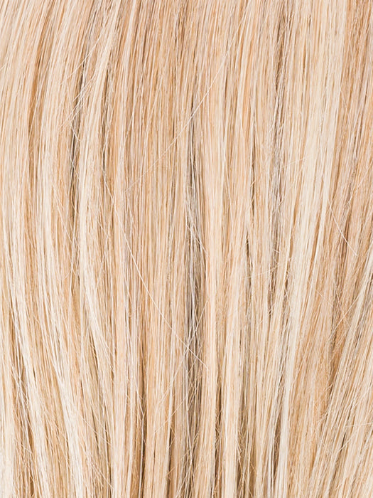 Sahara Beige Rooted 26.20.25 | Light Golden Blonde, Light Strawberry Blonde, And Lightest Golden Blonde Blend With Shaded Roots