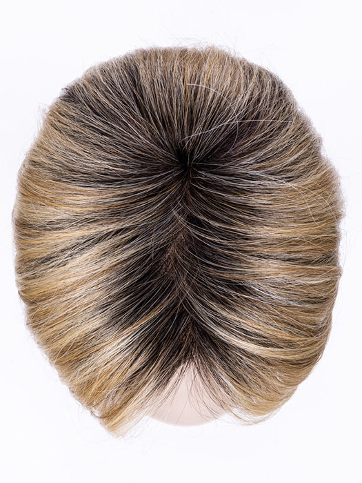 Sandy Blonde Rooted 26.22.16 | Light Golden Blonde, Light Neutral Blonde And Medium Blonde Blend With Shaded Roots