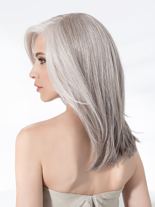 Snow Mix 60.56.58 | Pearl White, Lightest Blonde, And Black/Dark Brown With Grey Blend