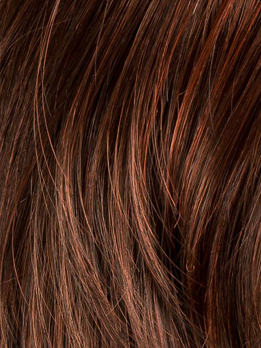 Auburn Rooted 33.130.4 | Dark Auburn, Bright Copper Red, and Warm Medium Brown Blend with Dark Roots