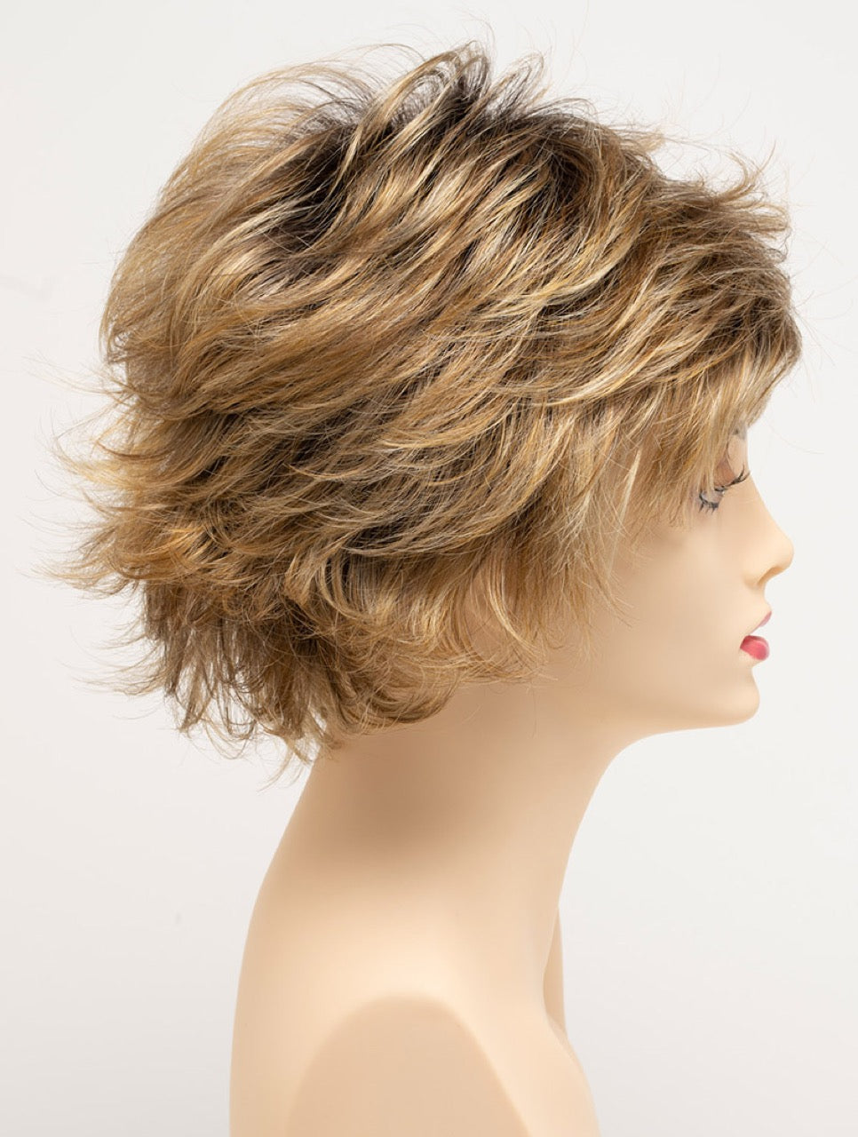 Butterscotch Shadow | 12/23 R4 | Rooted Warm Medium Blonde