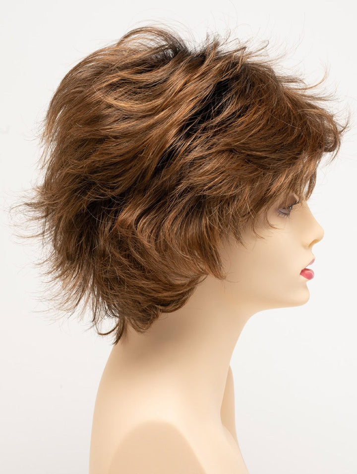 Saffron Spice | 24/33/35 R2 | Rooted Warm Light Brown with Lowlights