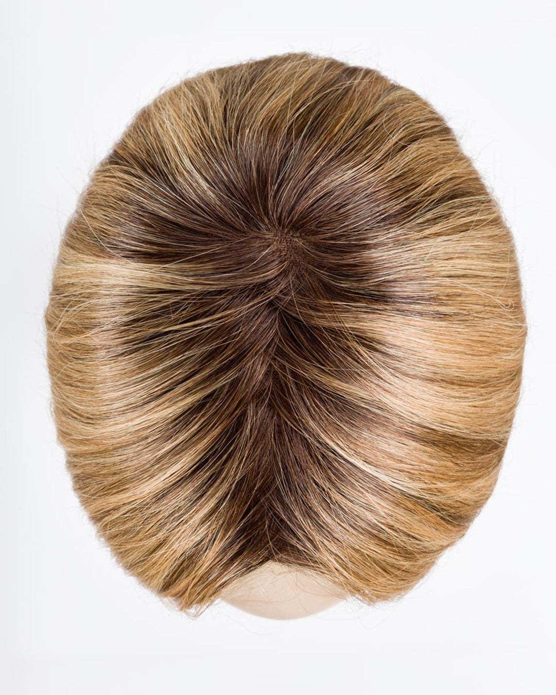Light Bernstein Rooted 14.26.27 | Medium Ash Blonde, Light Golden Blonde, And Dark Strawberry Blonde With Shaded Roots