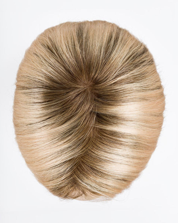 Pearl Blonde Rooted 101.24.16 | Pearl Platinum, Lightest Ash Blonde And Medium Blonde Blend With Shaded Roots