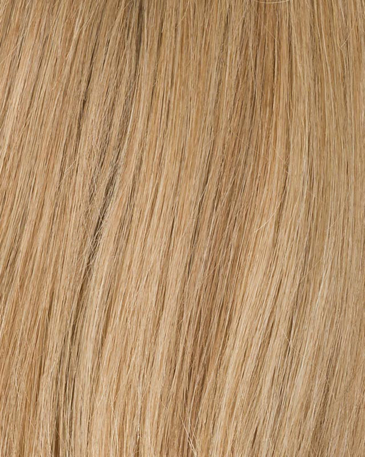 Sandy Blonde Rooted 16.22.20 | Medium Blonde, Light Neutral Blonde, And Light Strawberry Blonde Blend With Shaded Roots