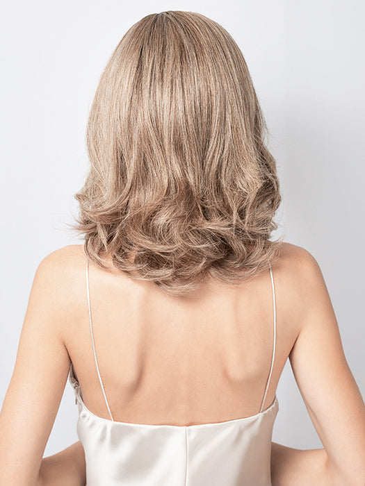 Sand Multi Rooted 14.24.16 | Medium Ash Blonde And Lightest Ash Blonde With Medium Blonde Blend And Shaded Roots