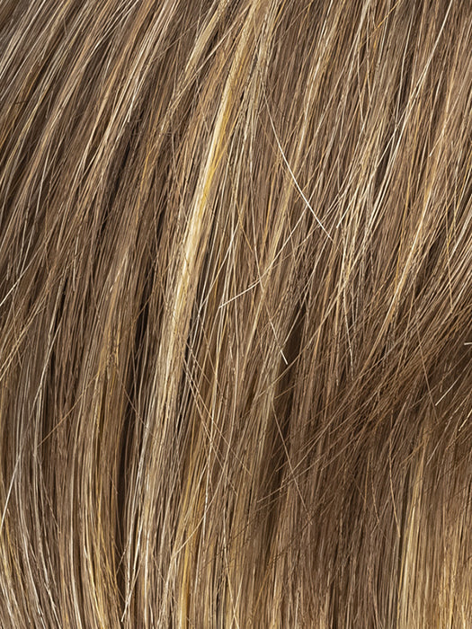 Nut Multi Shaded 12.26.830 | Lightest Brown and Light Golden Blonde with Medium Brown Blended with Light Auburn Blend with Shaded Roots