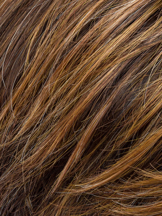 Hazelnut Mix 830.31.6 | Medium Brown Blended With Light Auburn And Light Reddish Auburn With Dark Brown Blend