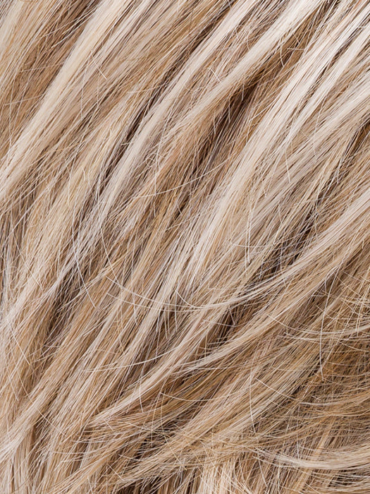 Pearl Blonde Rooted 101.20.25 | Pearl Platinum Blended With Light Strawberry Blonde And Lightest Golden Blonde With Shaded Roots