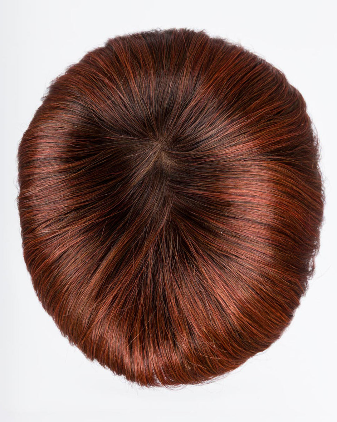 Wine Red Rooted 33.130.6 | Dark Auburn And Deep Copper Brown With Dark Brown Blend With Shaded Roots
