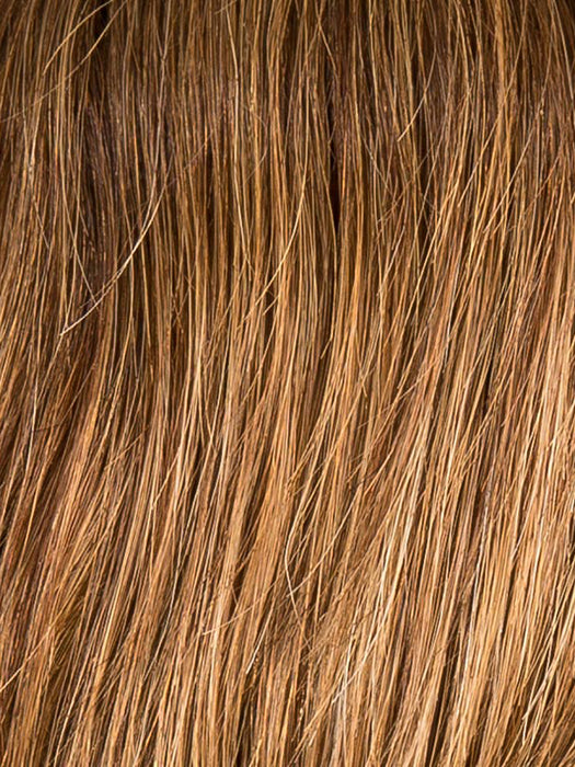 Mocca Rooted 830.27.20 | Medium Brown Blended with Light Auburn, Dark Strawberry Blonde, and Light Strawberry Blonde Blend with Shaded Roots