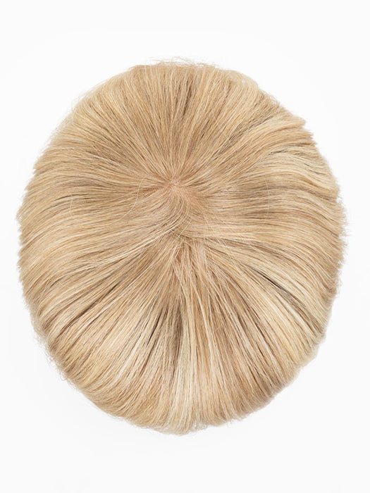 Sandy Blonde Rooted 16.22.20 | Medium Blonde, Light Neutral Blonde, And Light Strawberry Blonde Blend With Shaded Roots