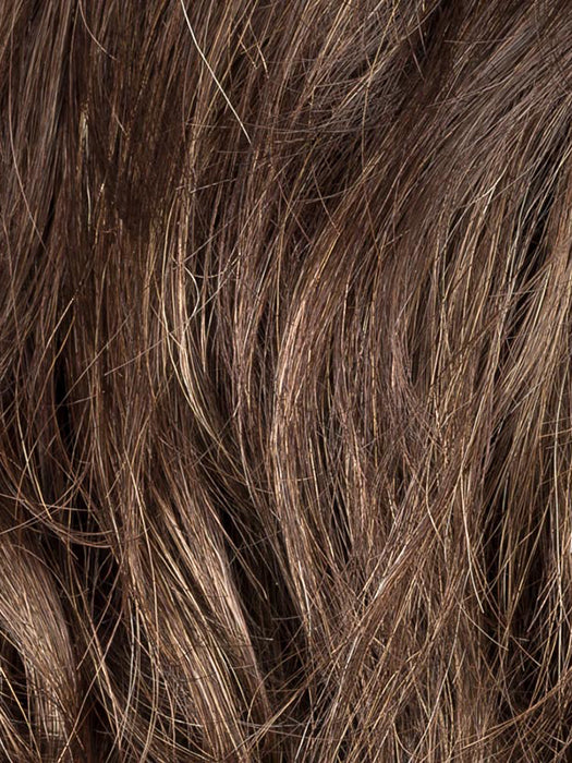 Chocolate Rooted 830.6 | Medium Brown Blended with Light Auburn and Dark Brown with Shaded Roots