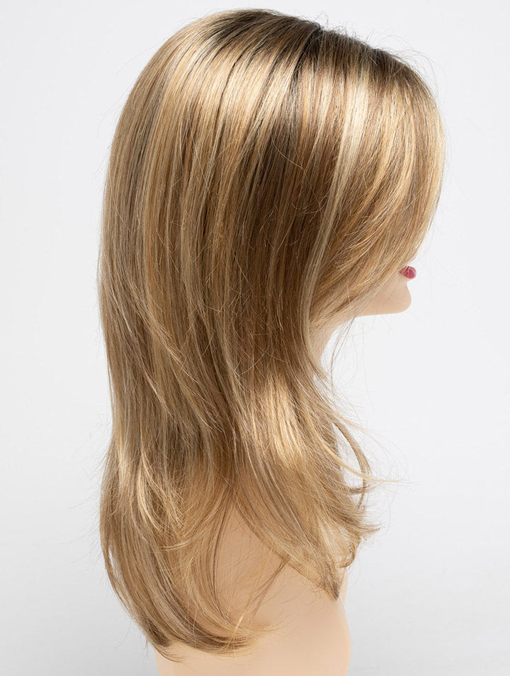 Butterscotch Shadow | 12/23 R4 | Rooted Warm Medium Blonde