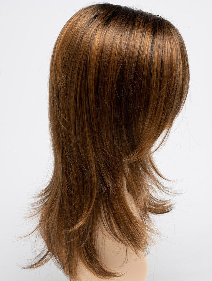 Saffron Spice | 24/33/35 R2 | Rooted Warm Light Brown with Lowlights