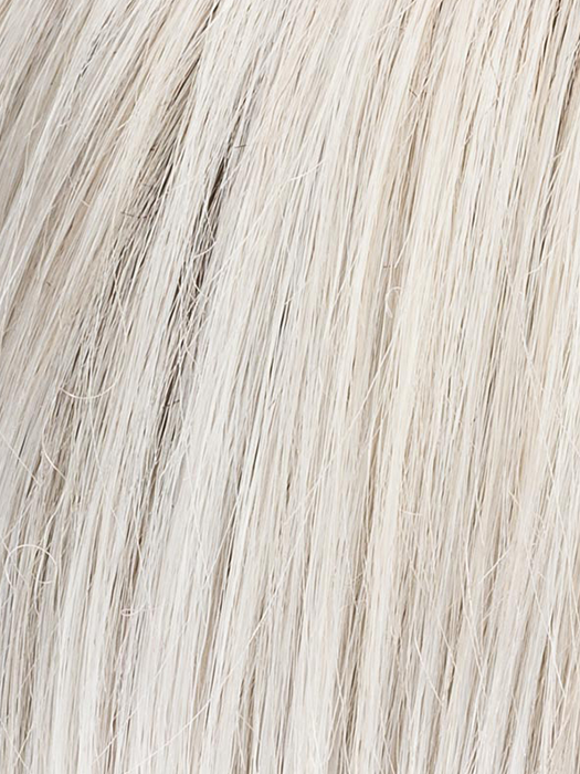 SILVER BLONDE ROOTED 60.24 | Pearl White and Lightest Ash Blonde Blend with Shaded Roots
