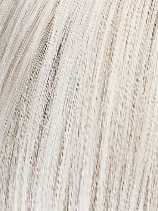 Silver Blonde Rooted 60.24 | Pearl White and Lightest Ash Blonde Blend with Shaded Roots