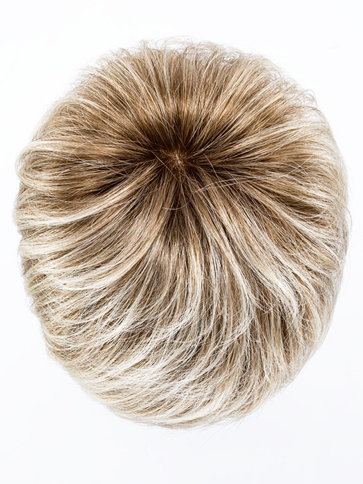 Champagne Rooted 24.23.14 | Lightest Ash Blonde and Lightest Pale Blonde with Medium Ash Blonde Blend and Shaded Roots