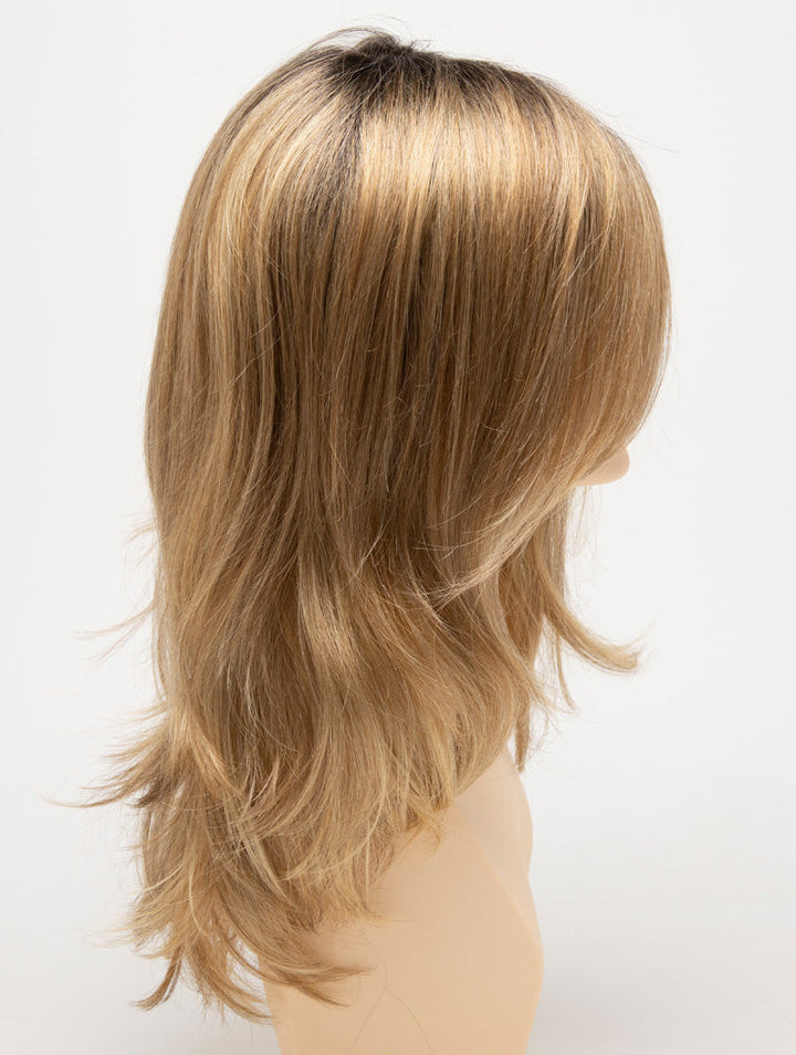 Butterscotch Shadow | 12/23 R4 | Rooted Warm Medium Blonde
