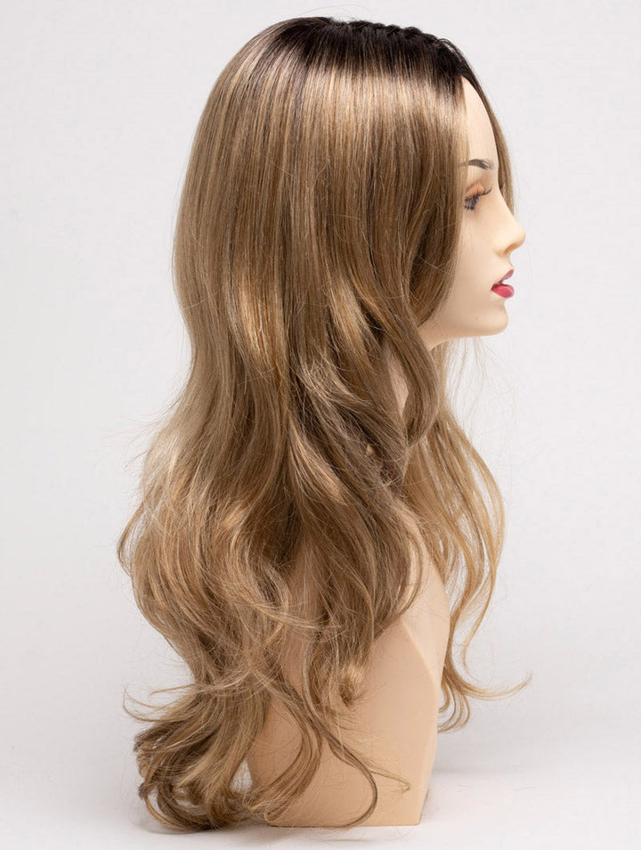 Butterscotch Shadow | 12/23 R4 | Rooted Warm Medium Blonde