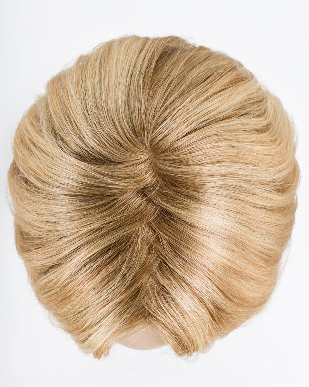 Sandy Blonde Rooted 16.22.20 | Medium Blonde, Light Neutral Blonde, And Light Strawberry Blonde Blend With Shaded Roots
