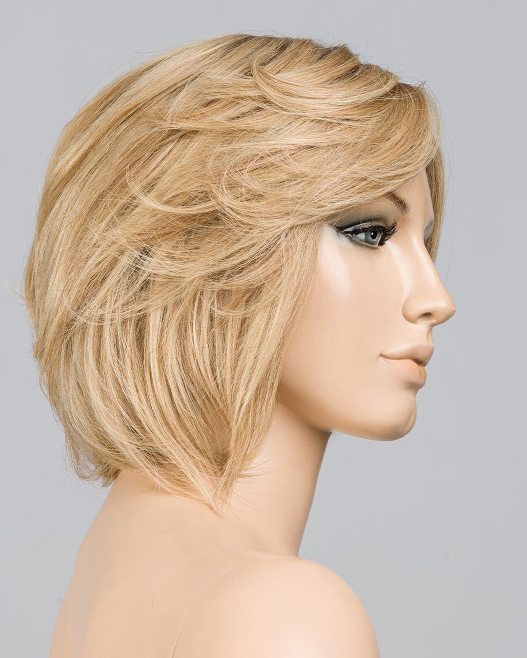 Sandy Blonde Rooted 16.22.20 | Medium Blonde, Light Neutral Blonde, And Light Strawberry Blonde Blend With Shaded Roots
