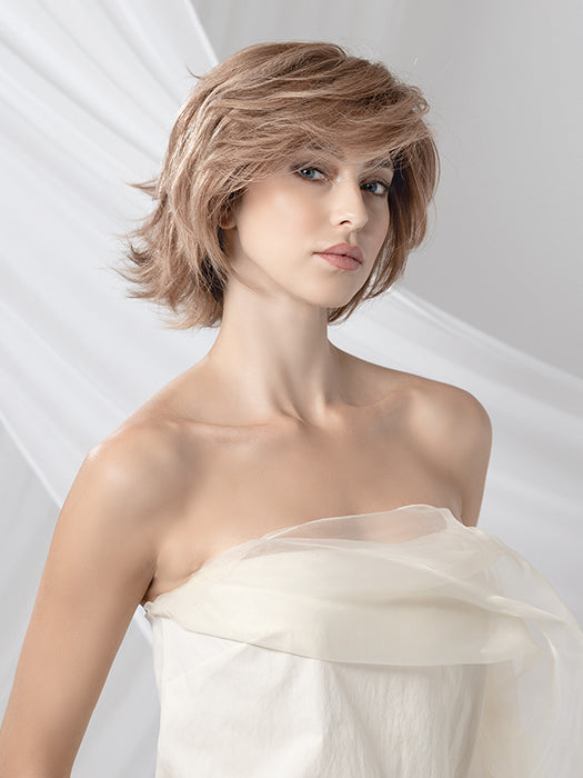 Nougat Rooted 12.10.20 | Lightest Brown And Light Brown With Light Strawberry Blonde Blend And Shaded Roots