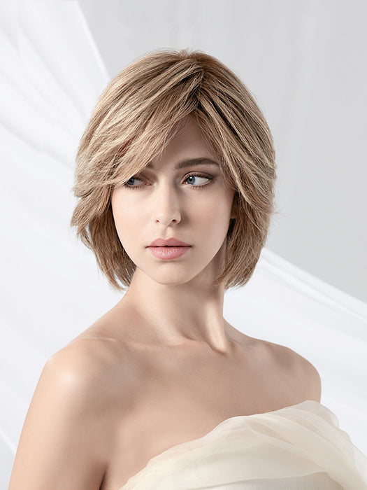 Sand Multi Rooted 14.24.16 | Medium Ash Blonde And Lightest Ash Blonde With Medium Blonde Blend And Shaded Roots