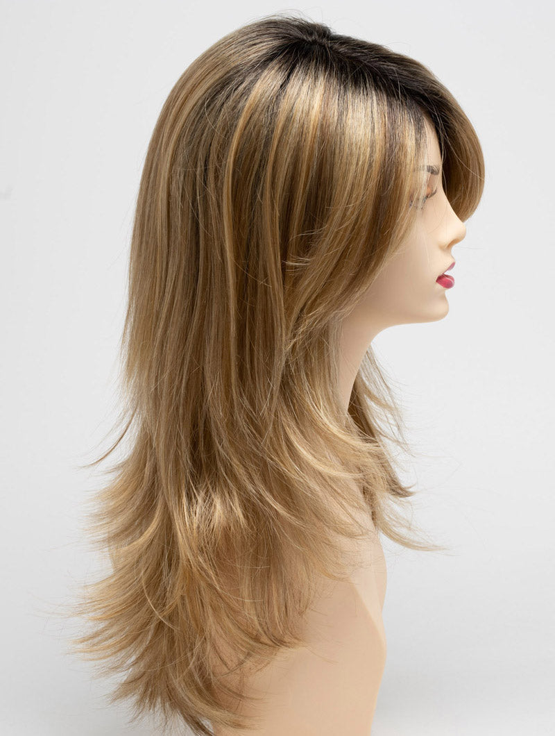 Butterscotch Shadow | 12/23 R4 | Rooted Warm Medium Blonde