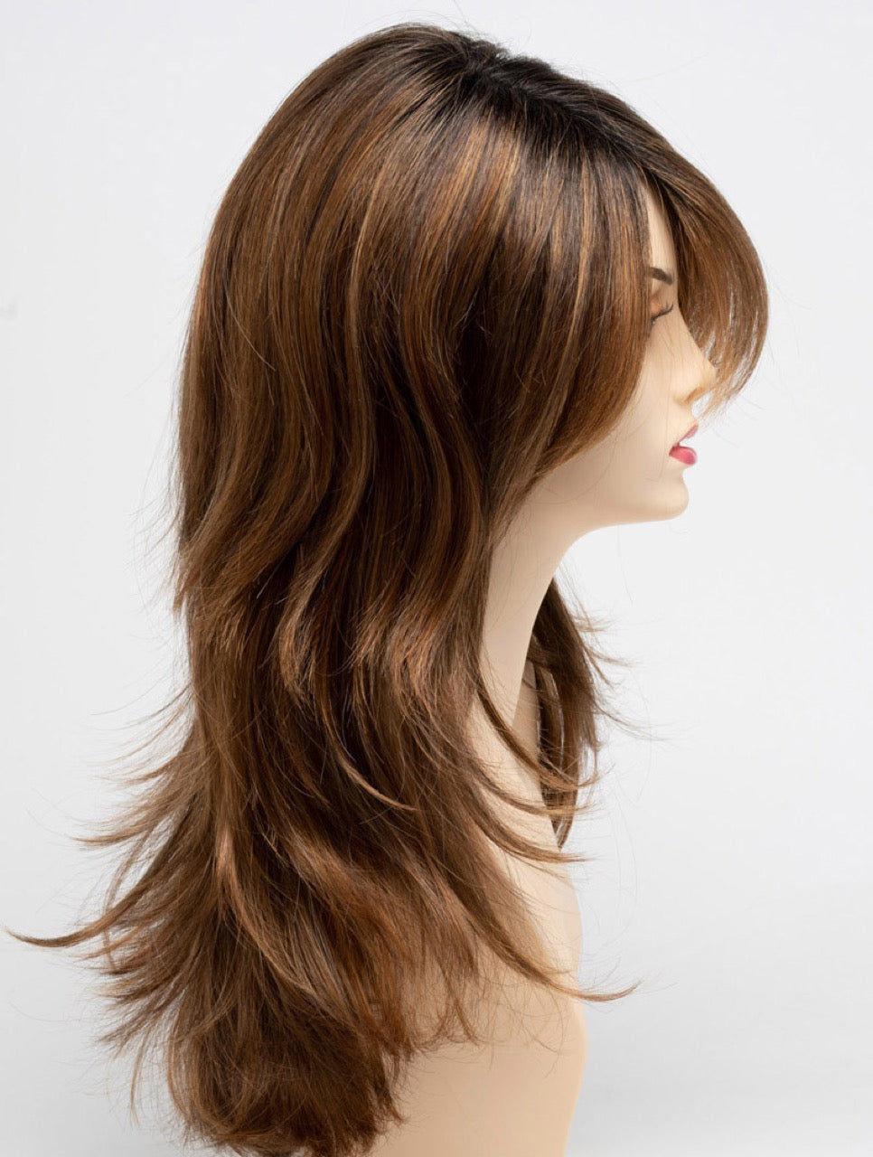 Saffron Spice | 24/33/35 R2 | Rooted Warm Light Brown with Lowlights