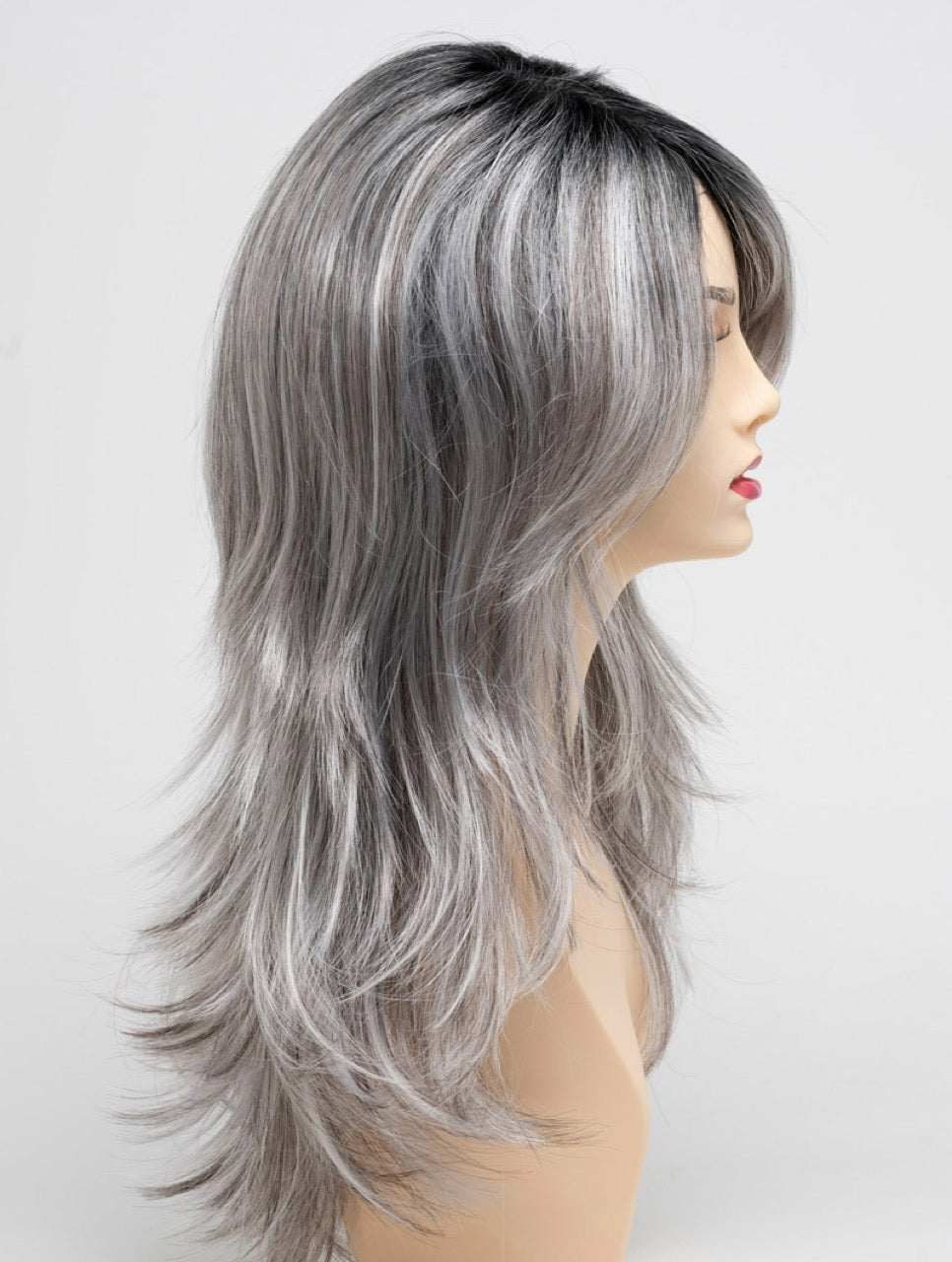Sterling Shadow | 56 R8 | Rooted Pale Silver Blonde