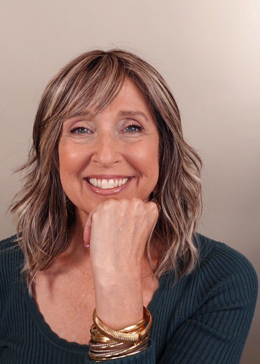 Frannie wearing Birmingham in Buttered Toast-R
