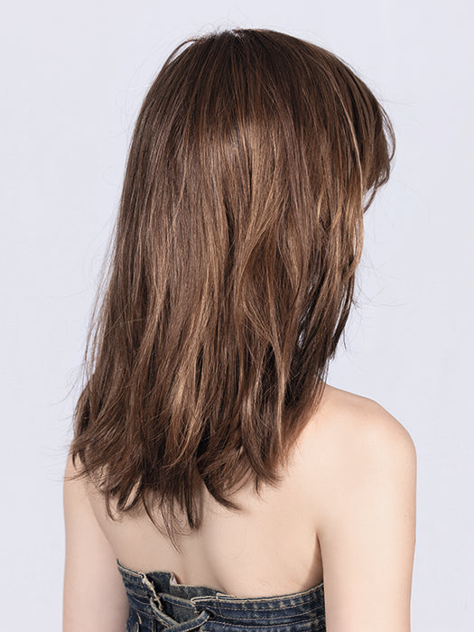 Mocca Rooted 830.27.6 | Medium And Dark Brown With Light Auburn And Dark Strawberry Blonde Blend With Shaded Roots