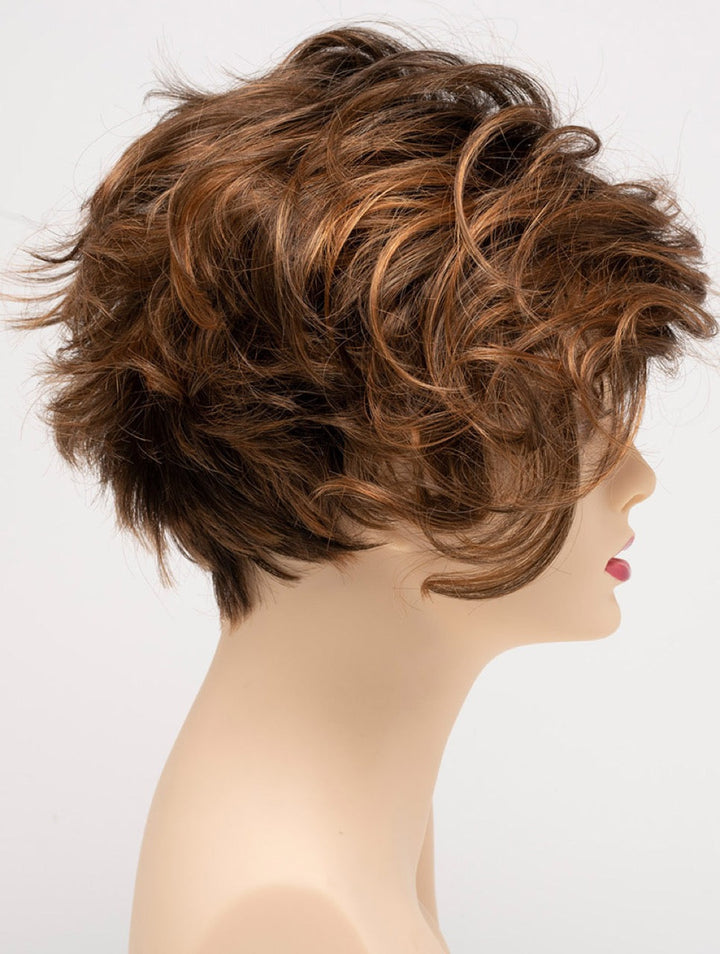 Saffron Spice | 24/33/35 R2 | Rooted Warm Light Brown with Lowlights