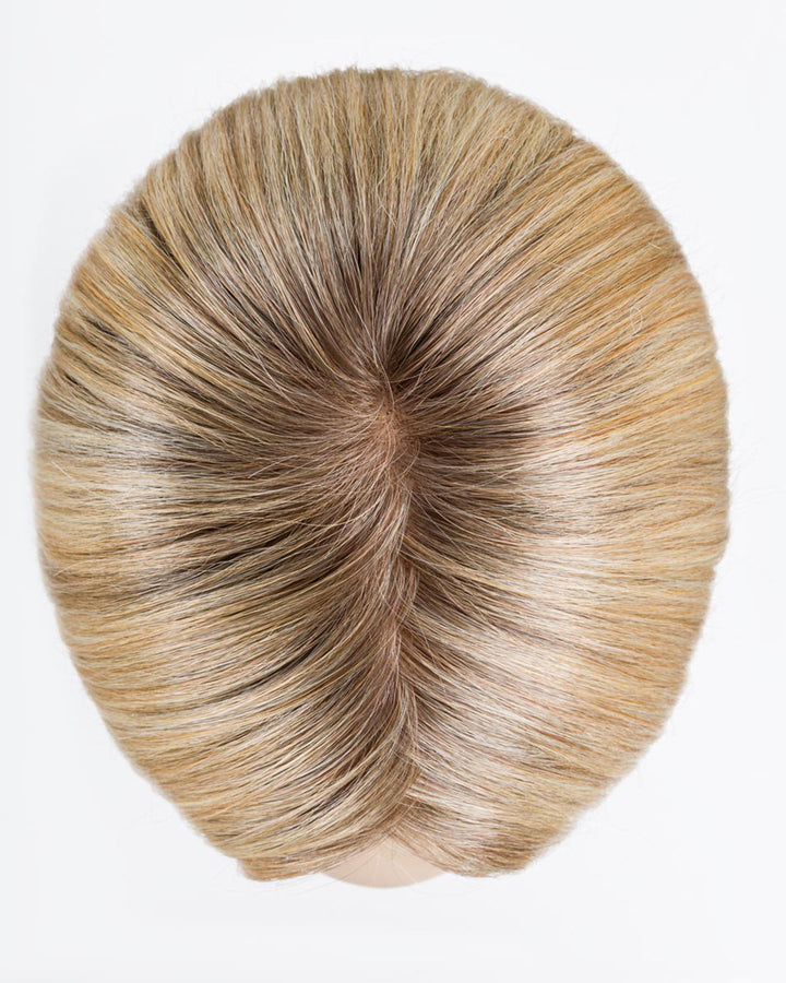 Champagne Rooted 22.26.25 | Light Neutral Blonde And Light/Lightest Golden Blonde Blend And Shaded Roots